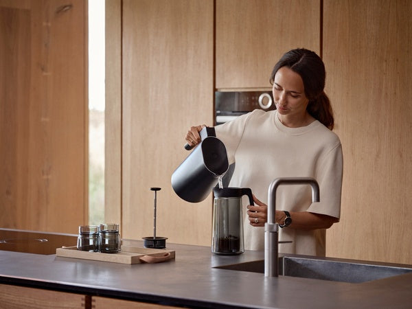 Jacob Jensen Kaffeepresse 34546 – 0,8 l, Glas – Grün
