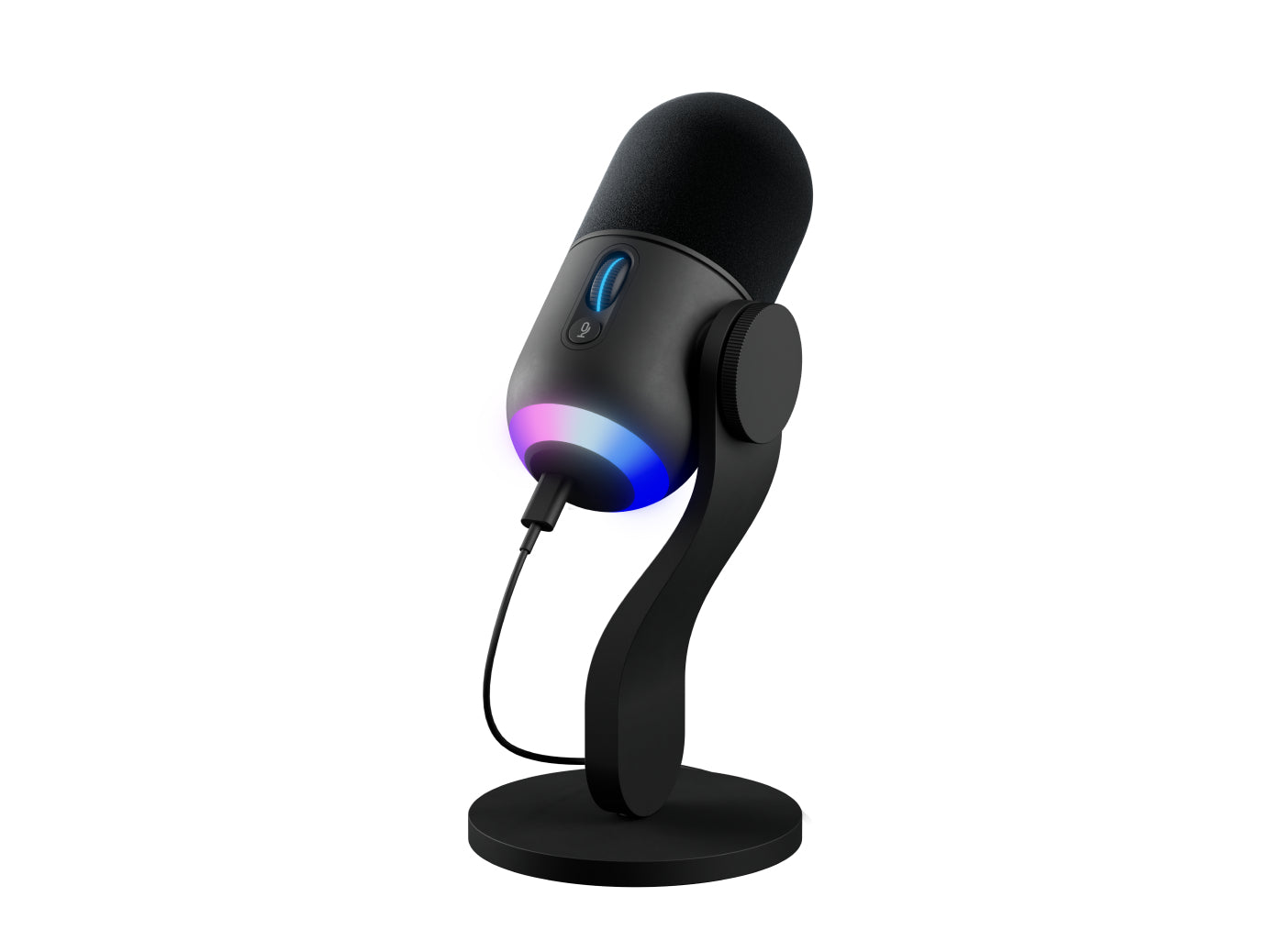 Logitech G Yeti GX Tischmikrofon – USB-C, Superniere, 24 Bit/96 kHz, für Windows/Mac, Schwarz