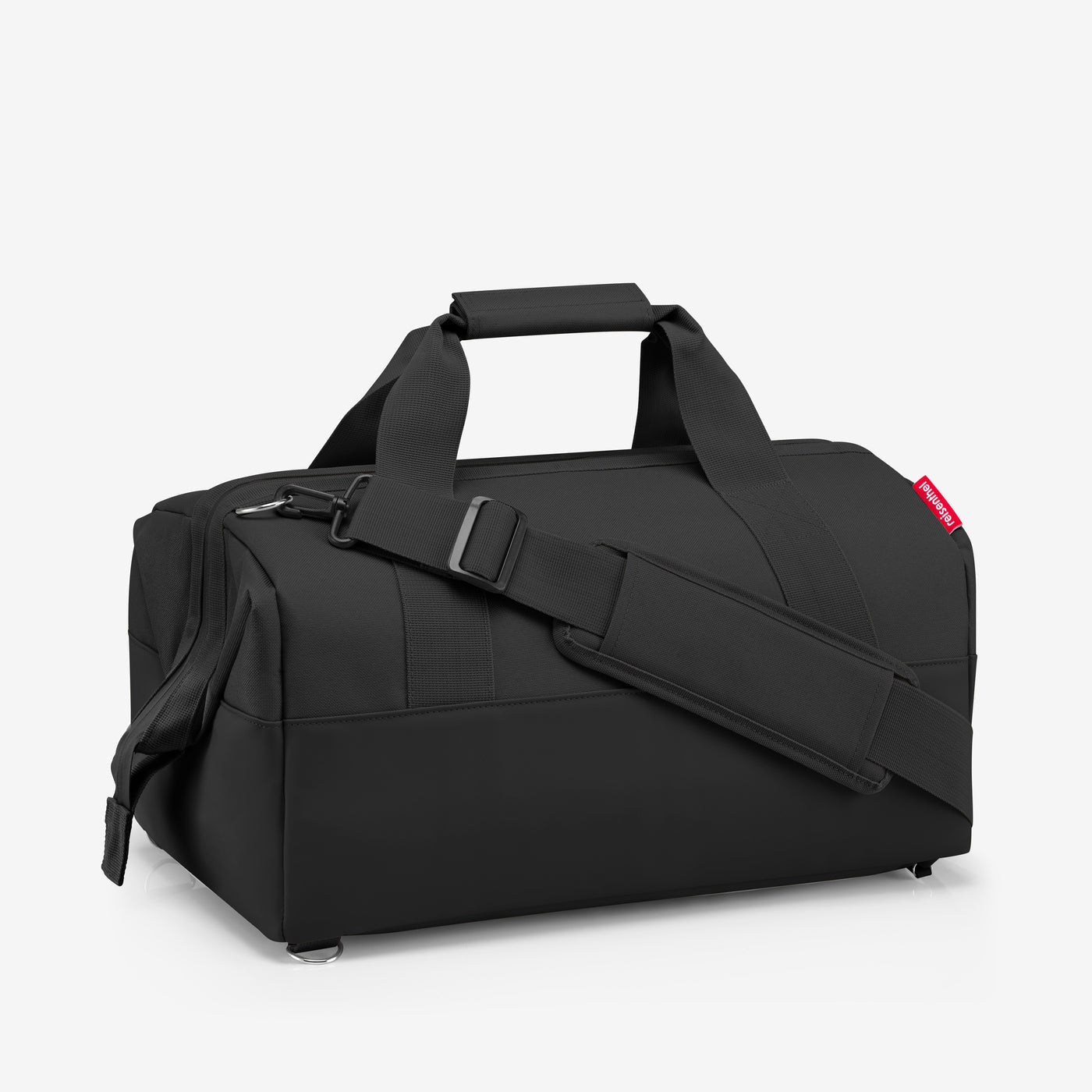 Reisenthel Sporttasche Allrounder M – 23 l, aus rPET, schwarz, 45 × 33 × 30 cm