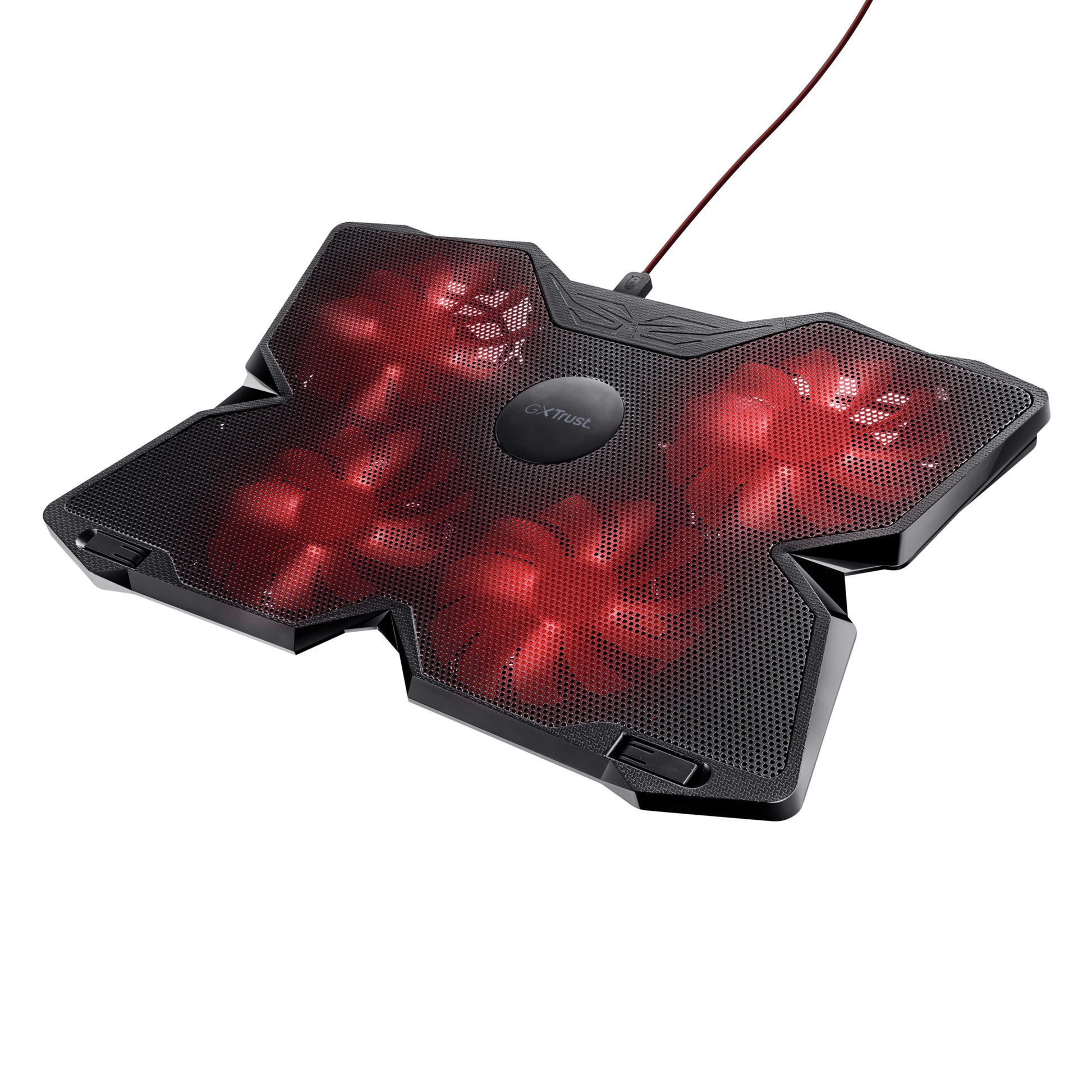 Trust GXT 278 Notebook-Kühlpad – für Notebooks bis 17,3", USB-Anschluss, schwarz