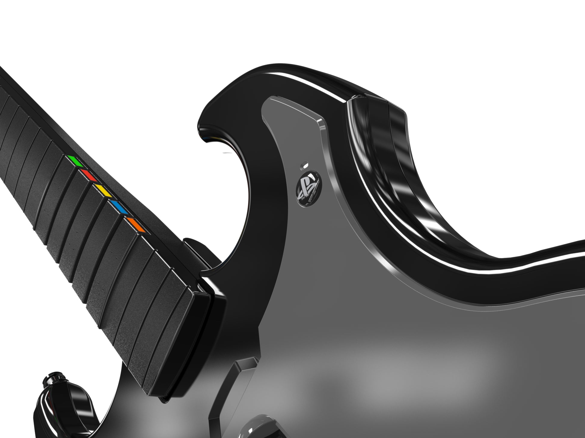 PDP Riffmaster – Gamepad – Kabellos, 36 h Akku – für PS5, PS4 & PC – Schwarz