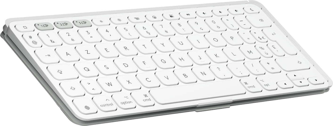 Logitech Keys-To-Go 2 – Tastatur, kabellos (Bluetooth), FR-Layout (FR) – für Windows, macOS & Android u. a.
