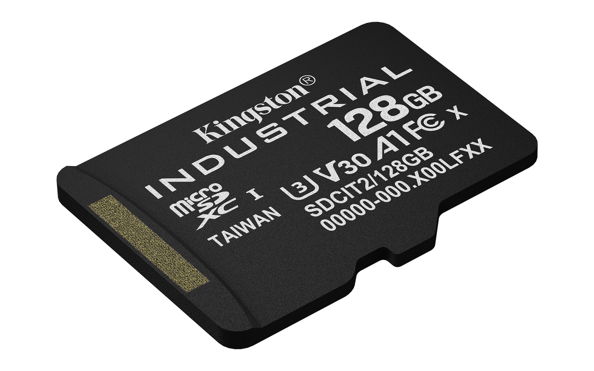 Kingston Technology Kingston Industrial microSDXC 128 GB – UHS-I, Klasse 10, U3, V30, A1, 100/80 MB/s, inkl. SD-Adapter
