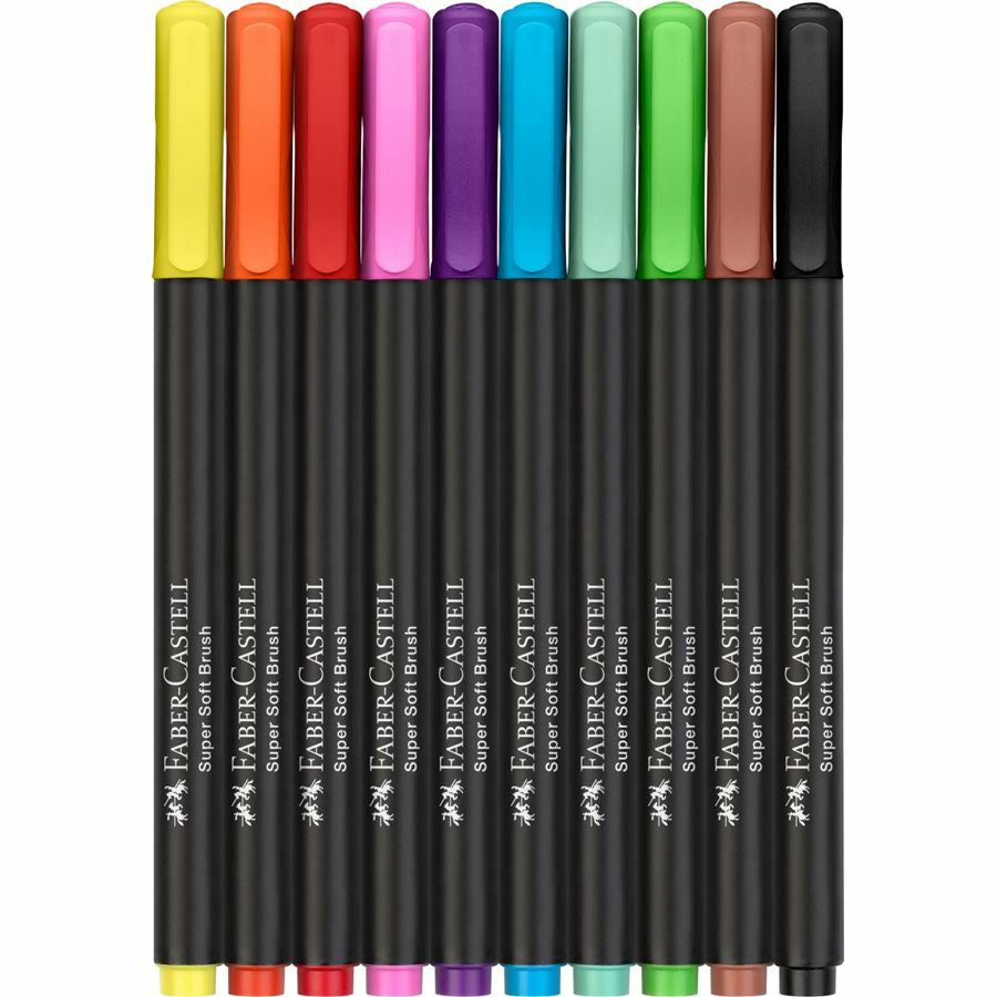 Faber-Castell Auswaschbare Filzstifte, 10 Farben