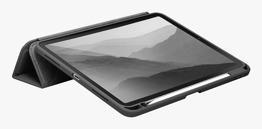 Uniq Moven Tablet-Hülle für iPad Air 11" (6. Gen.), iPad Air 10,9" (4.–5. Gen.) – Grau