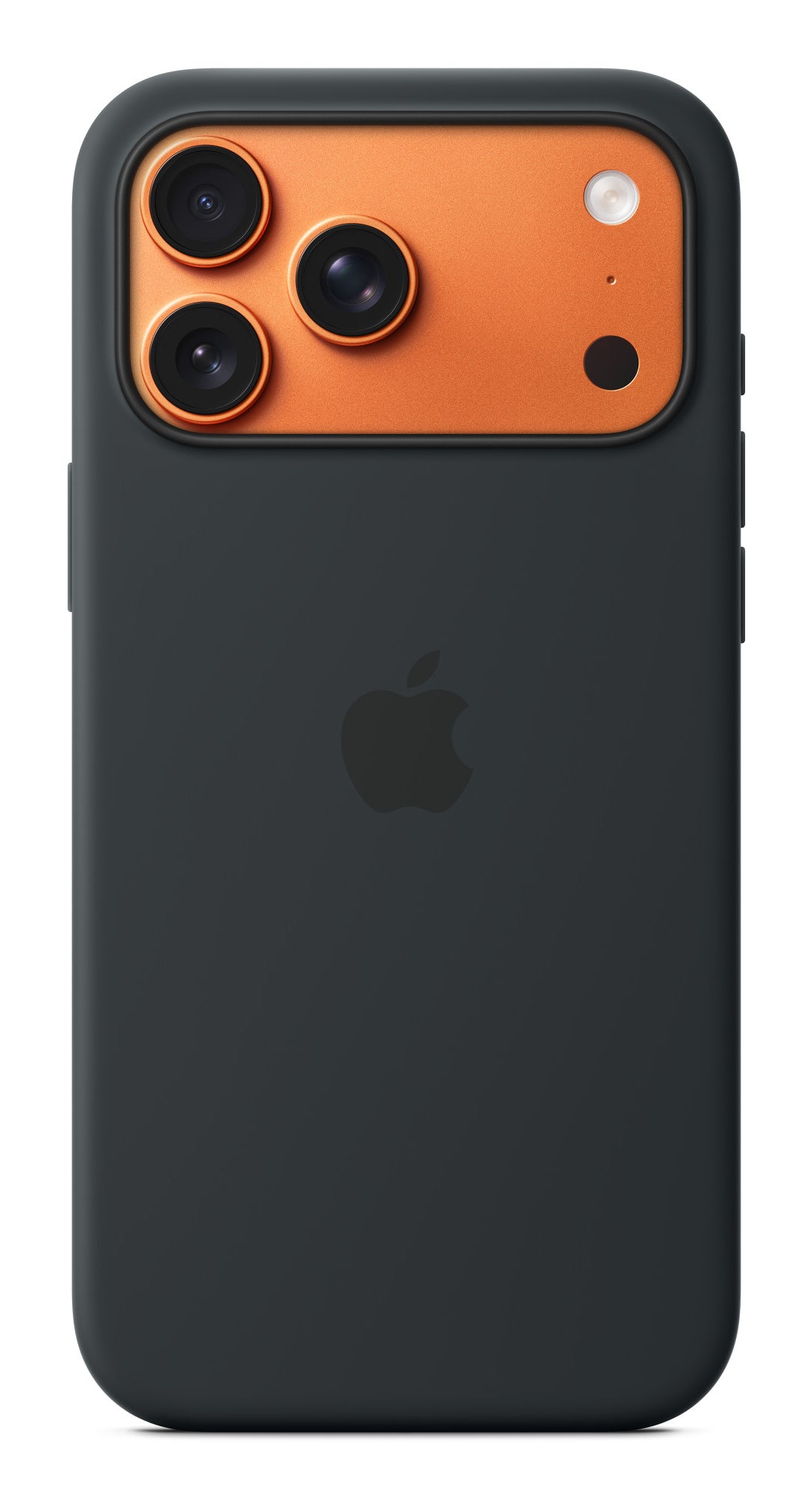 Apple Backcover – für Apple iPhone 17 Pro Max, MagSafe, Silikon+Mikrofaser, Schwarz