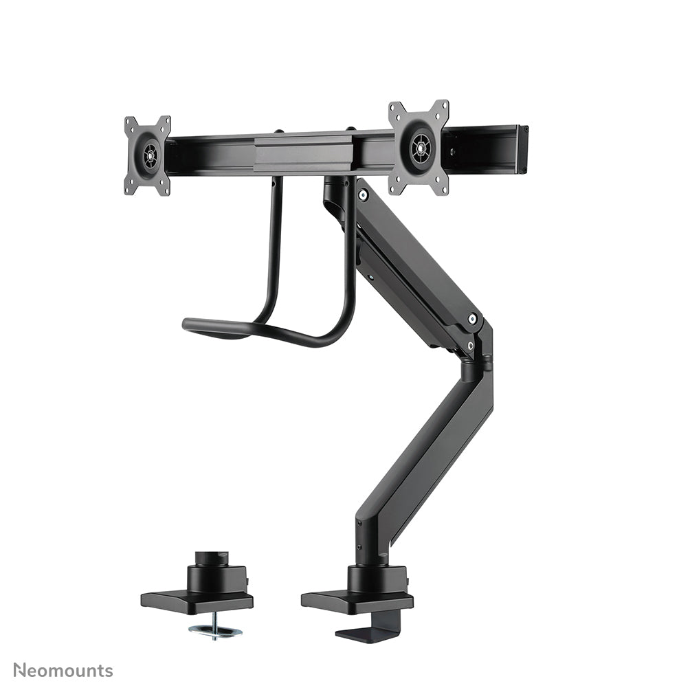 Neomounts Nm-D775D – Monitorarm, Dual, bis 32", Neigen/Schwenken/Drehen, Schwarz
