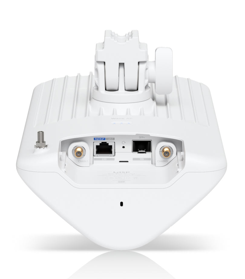 Ubiquiti 57–71 GHz Funkbrücke, 2,5GbE, PoE+, bis 6,0 km, 2,7 Gbit/s, IPX6, Weiss