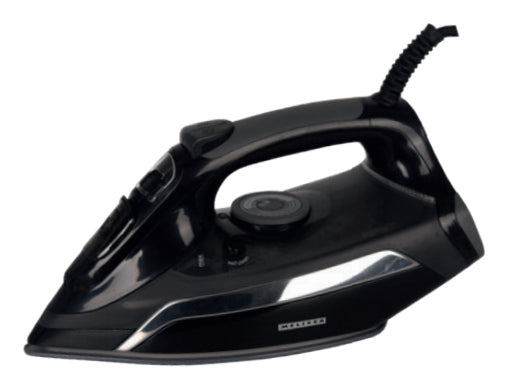 Melissa Dampfbügeleisen 16390057 – 350 ml Wassertank, 2500 W, Keramiksohle – Schwarz