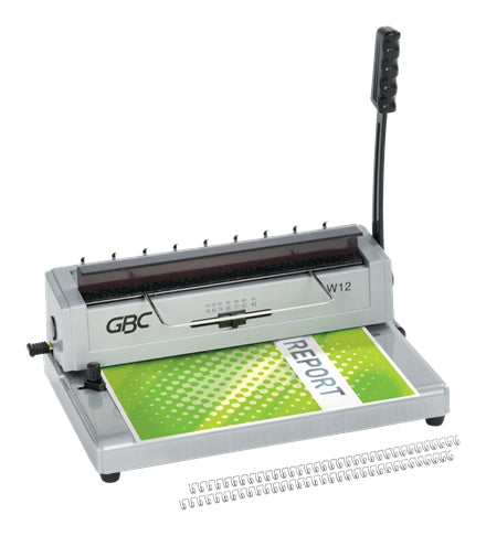 GBC WireBind W12 Bindegerät – Drahtbindung, 12 Blatt