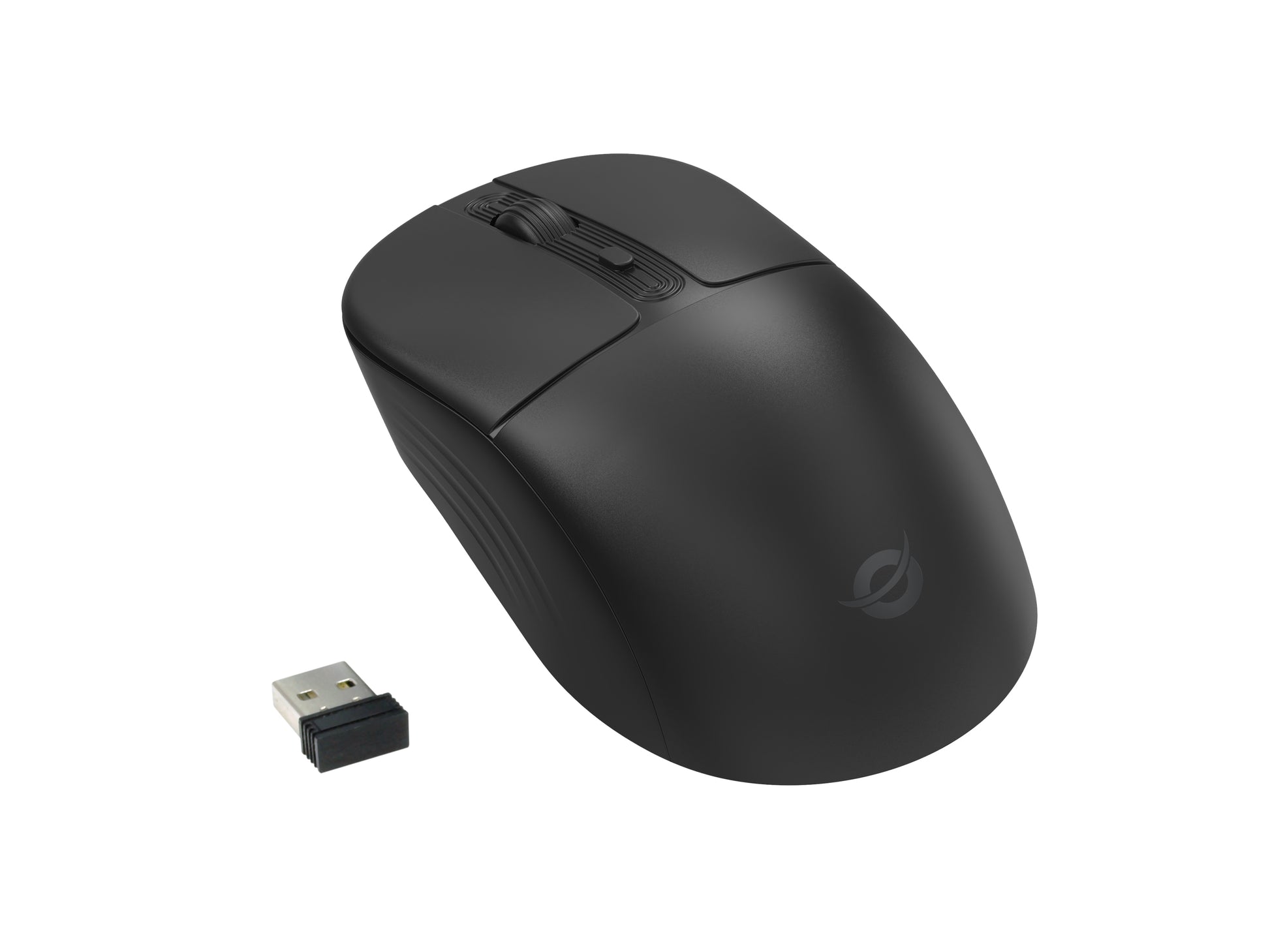 Conceptronic LORCAN04B – Maus – Kabellos (Bluetooth/2,4 GHz), 1600 DPI, beidhändig, Schwarz