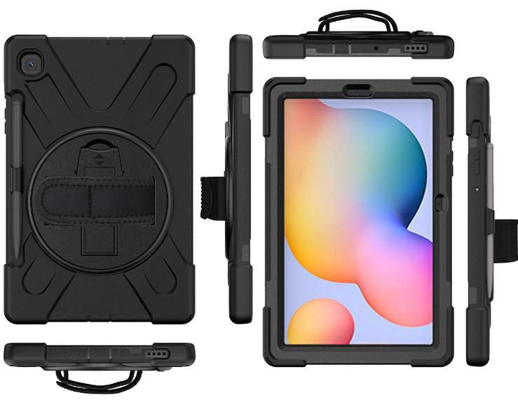 eSTUFF Tablet-Hülle für Galaxy Tab S6 Lite 10,4" – Schwarz
