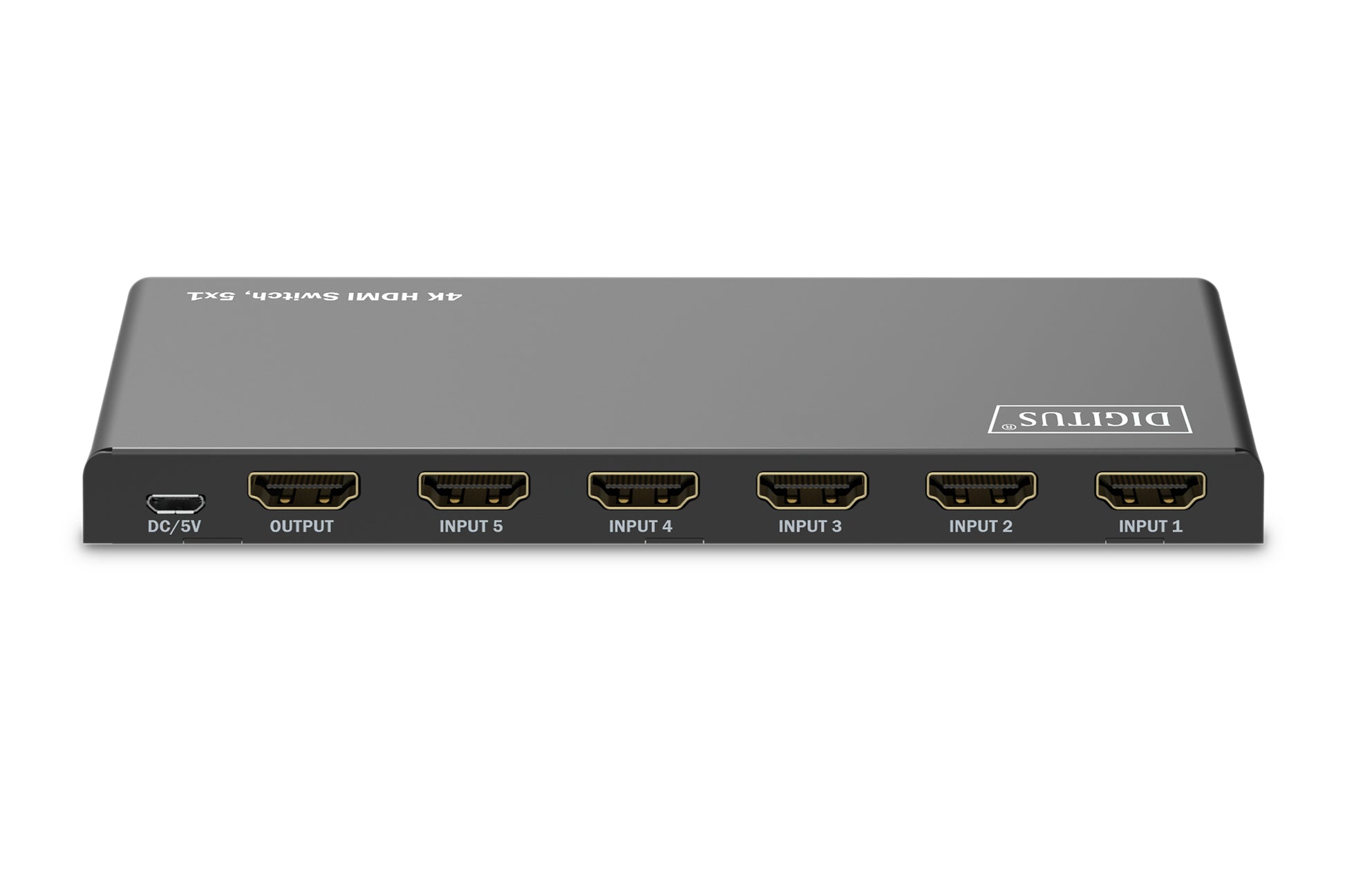 Digitus HDMI-Switch, 5×1, 4K, 60 Hz, HDCP 2.3