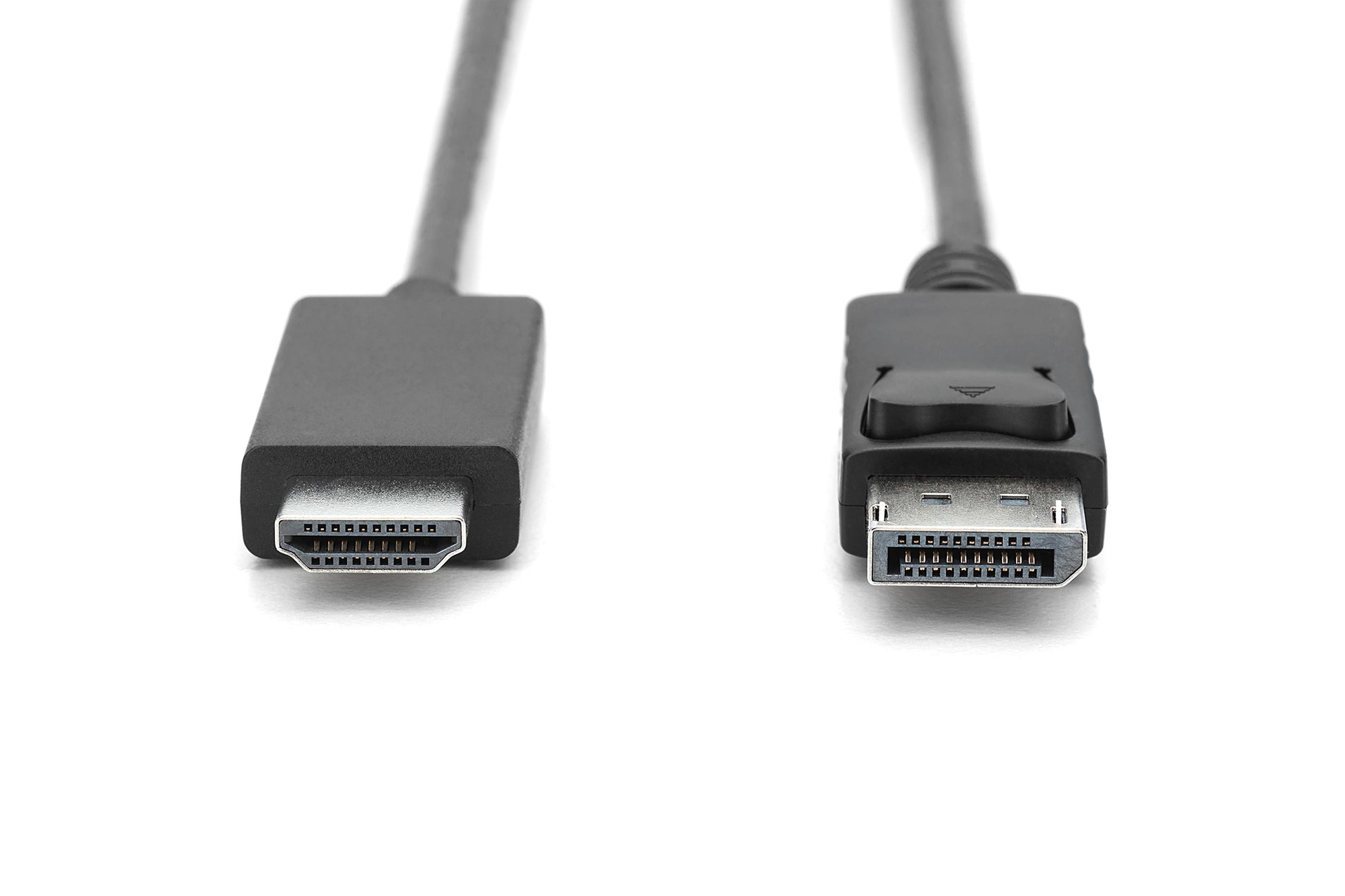 Digitus DisplayPort (Stecker) auf HDMI (Stecker) Adapter, DP 1.2, HDMI 2.0, 4K@60 Hz, 1 m