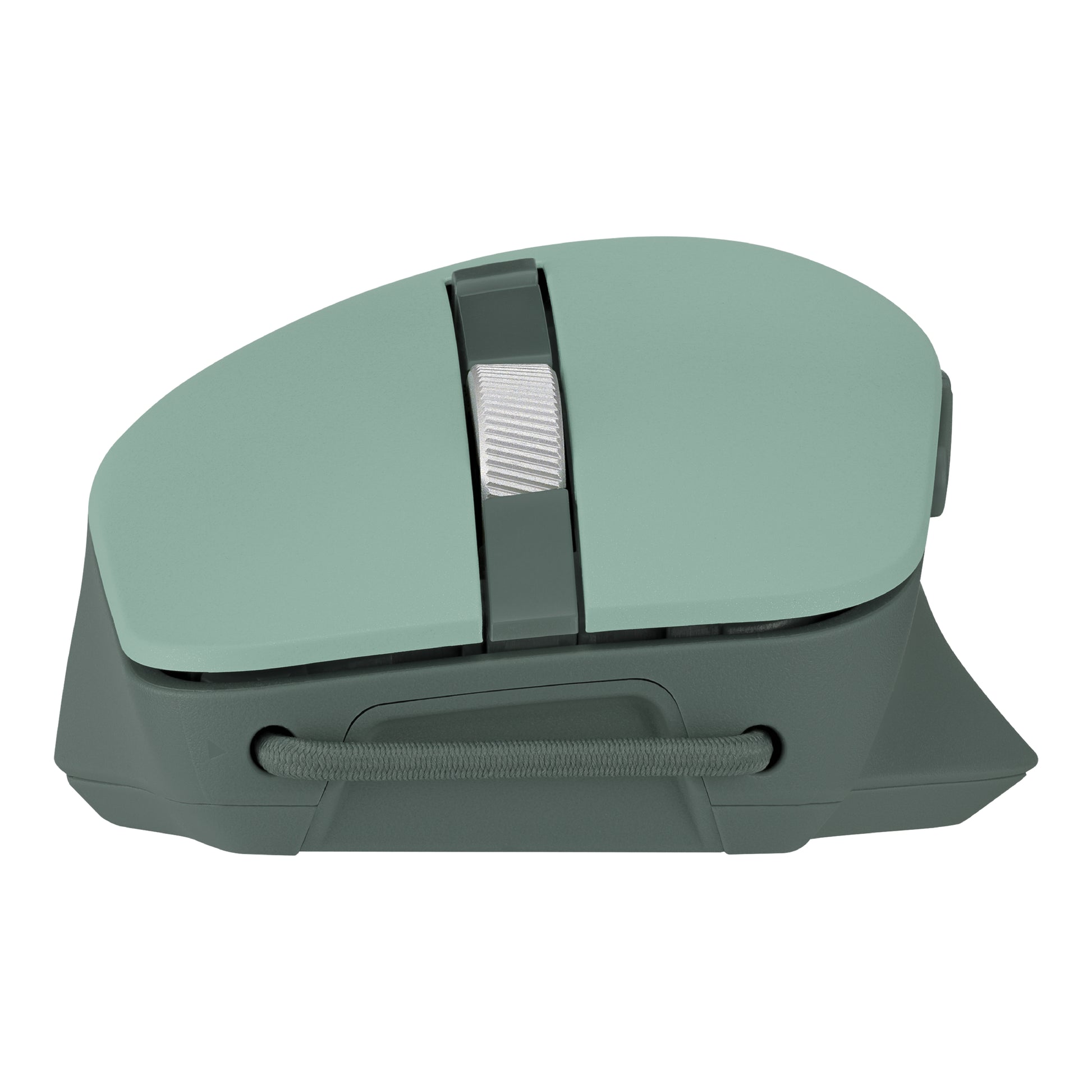 ASUS Smarto MD200 Silent Plus – Maus – Kabellos (Bluetooth/2,4 GHz), 4200 DPI, beidhändig, Grün