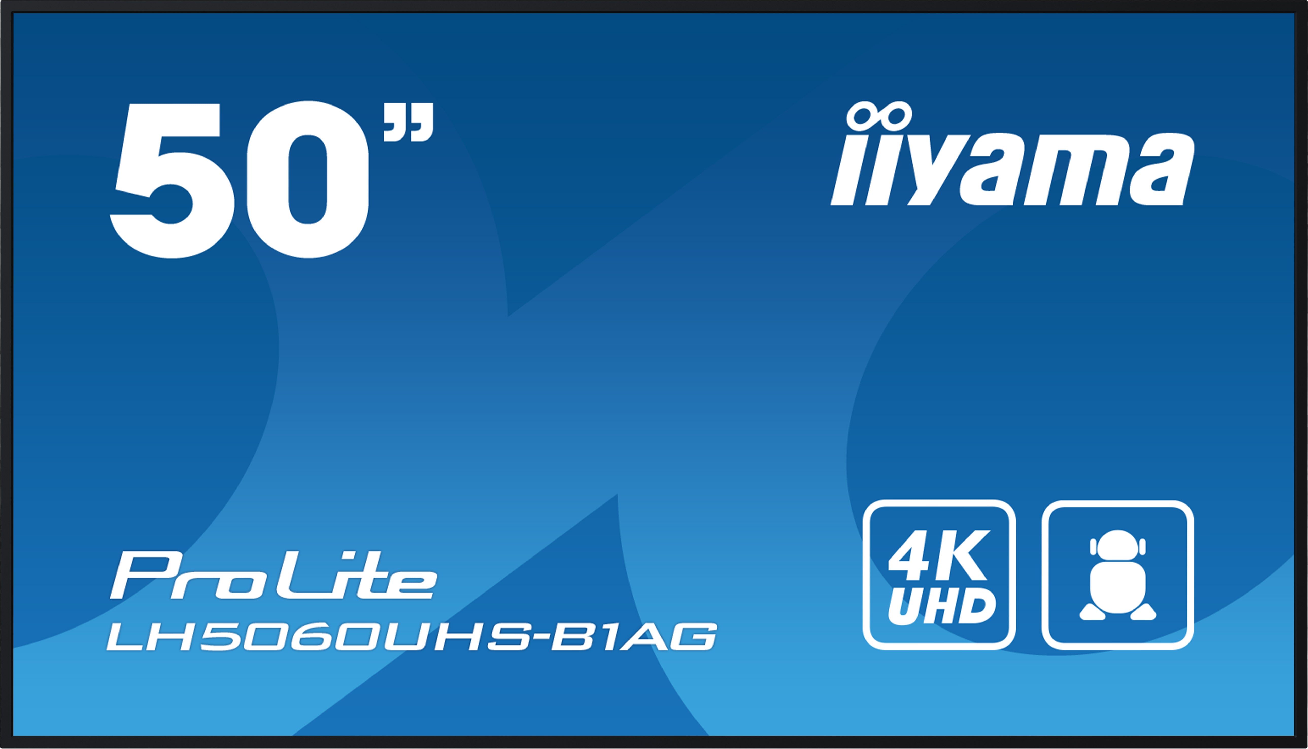 iiyama LH5060UHS-B1AG – 50" Public Display LED UHD 4K, Android OS, 24/7