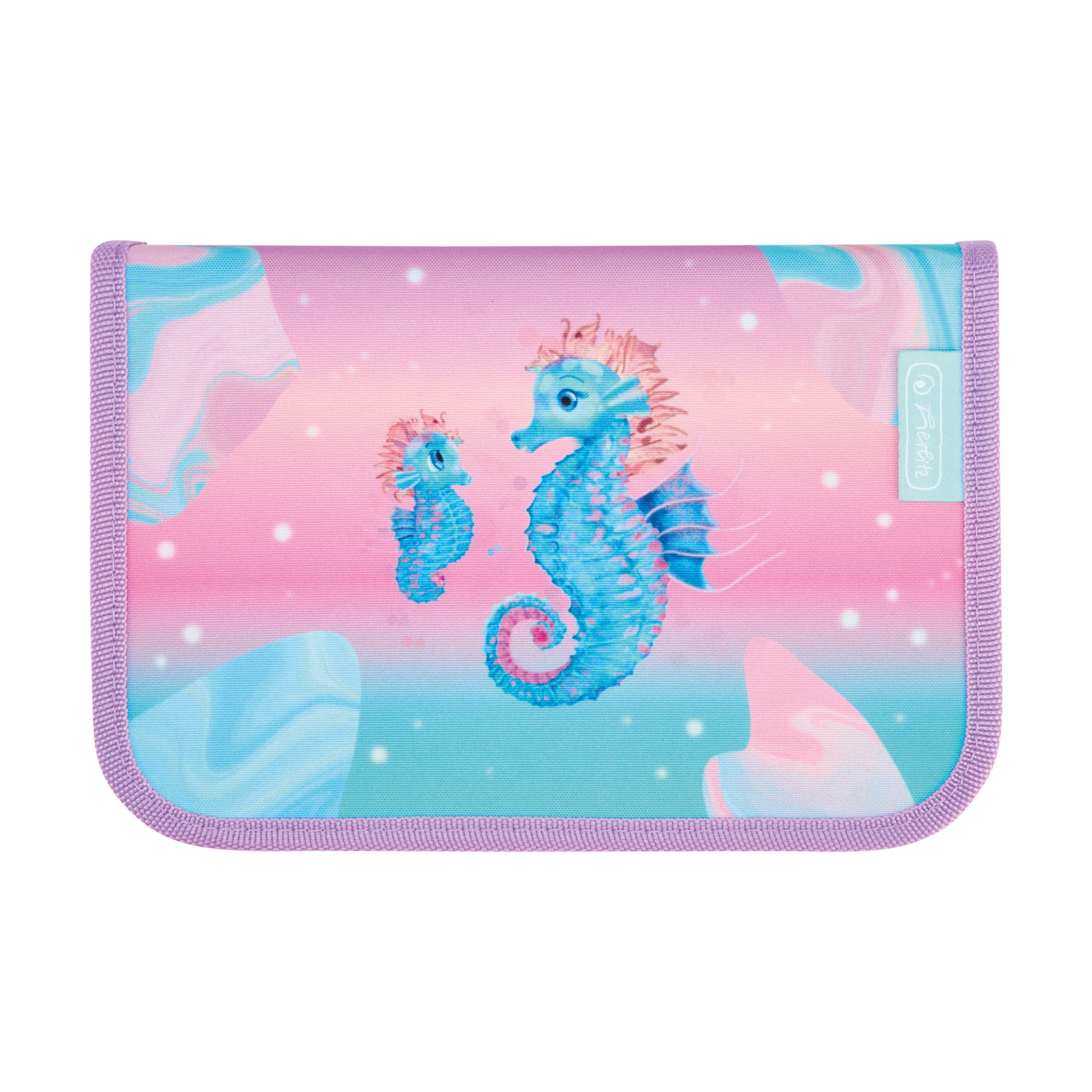 Herlitz Loop Plus – Schulrucksack-Set, Ocean Lights, 17 l, 31×37×22 cm