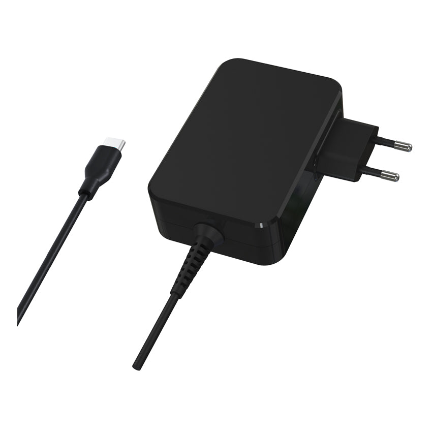 LC-Power LC-NB-GAN-90-C USB Wandladegerät 90 W – GaN, USB-C×1 – für Acer, Apple, Dell und andere