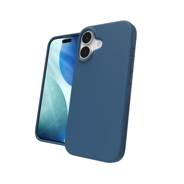 ZAGG Manhattan Snap Backcover – für Apple iPhone 17 – MagSafe, Graphen+Silikon, Blau, bis 4 m Sturzsicher