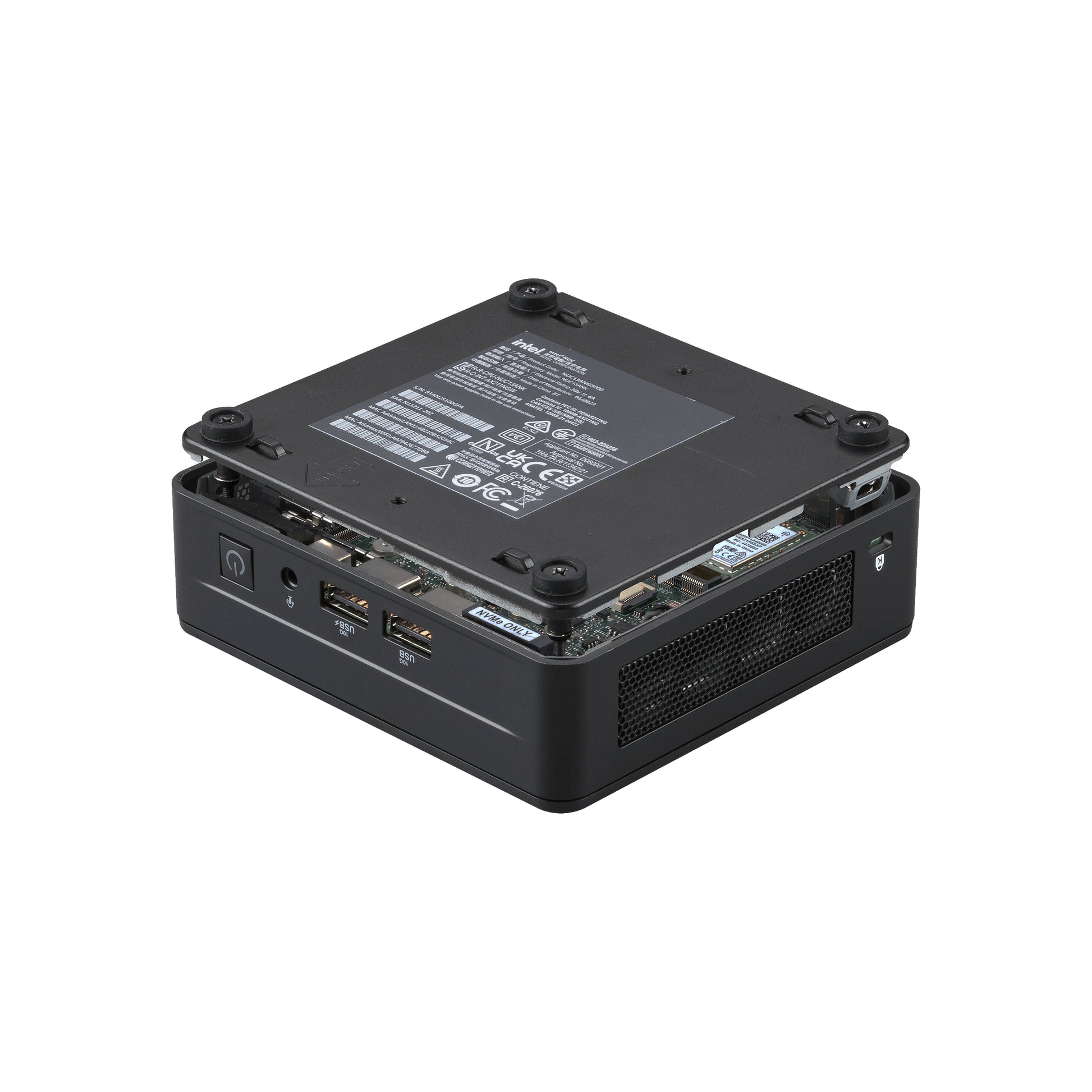 ASUS RNUC13ANKI5048C0I Mini-PC Barebone – Wi-Fi, Ethernet, Bluetooth – 117 × 112 × 37 mm