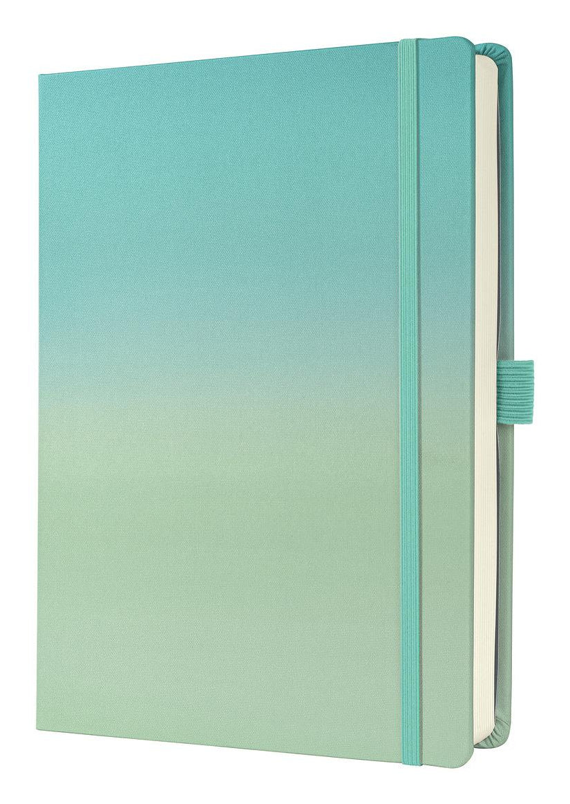 Sigel Notizbuch Jolie Bullet Journal, A5+, punktkariert, Fadenheftung, Karton, 200 Seiten – mehrfarbig