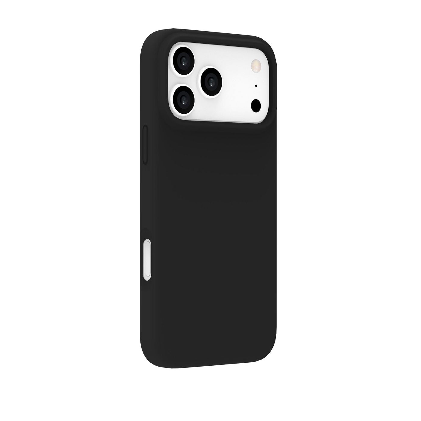 eSTUFF INFINITE (GRS) ROME Backcover – für Apple iPhone 17 Pro Max, Silikon, Schwarz, bis 2 m Sturzsicher