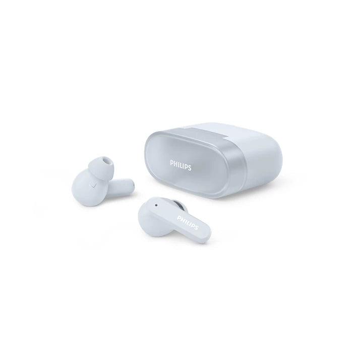 Philips TAT2000BL/00 – True Wireless In-Ear Kopfhörer – Bluetooth, IPX4 – Blau – für Apple Siri/Google Assistent
