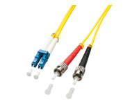 Lindy LWL-Patchkabel – LC-ST, Singlemode, 2 m