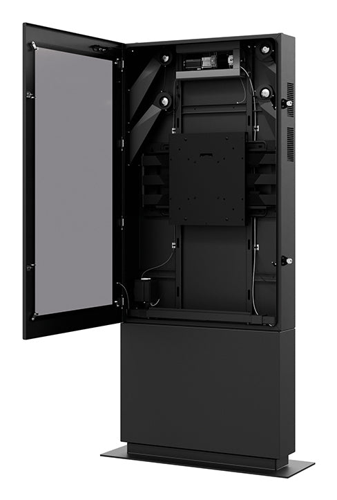 Hagor Bodenständer – 55" – Diebstahlsicherung, für Porträt-Displays – SOPK