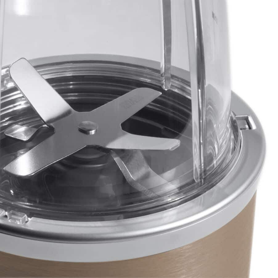 NutriBullet Smoothie-Mixer NB904CP – 0,7 l, 900 W, To-Go – champagner