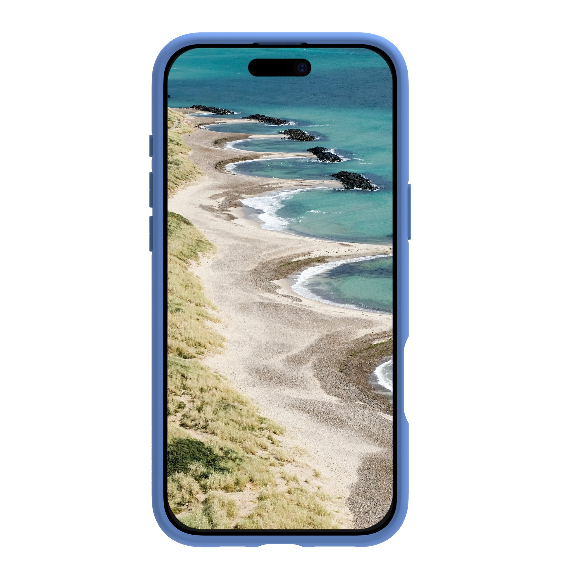 dbramante1928 Grenen Backcover – für Apple iPhone 16 Plus, MagSafe, Kunststoff, Indigo, bis 2 m Sturzsicher