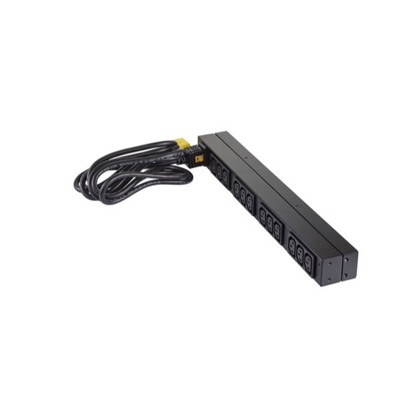 APC Rack-PDU Basic, einphasig, 12× IEC C13, 16 A, Stecker IEC C20, 1U horizontal, 3,7 kW