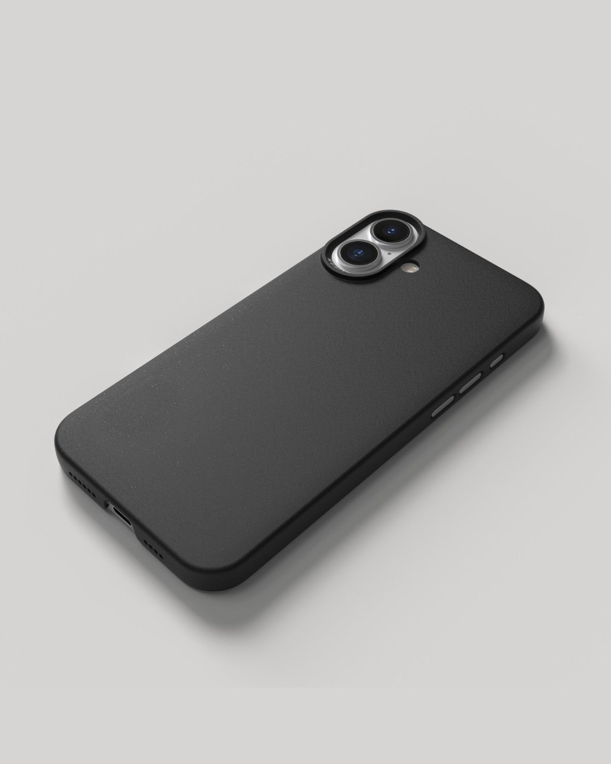 Nudient Thin Backcover – für Apple iPhone 16 Plus, MagSafe, Kunststoff, Schwarz