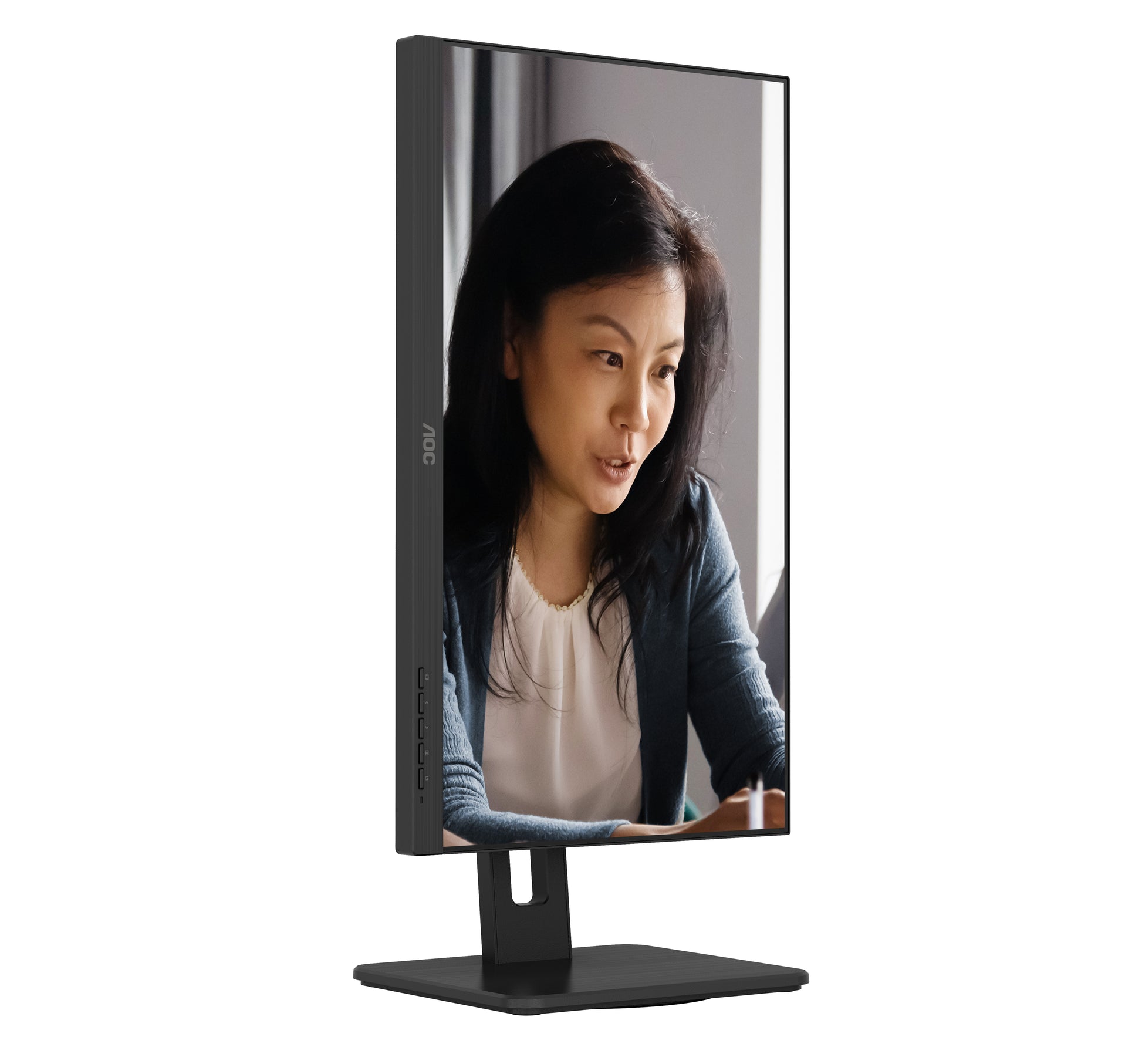AOC 22E2UMF – Monitor, 21,5" 1920 × 1080 (Full HD), VA, 75 Hz, 250 cd/m², VESA 100 × 100, Schwarz