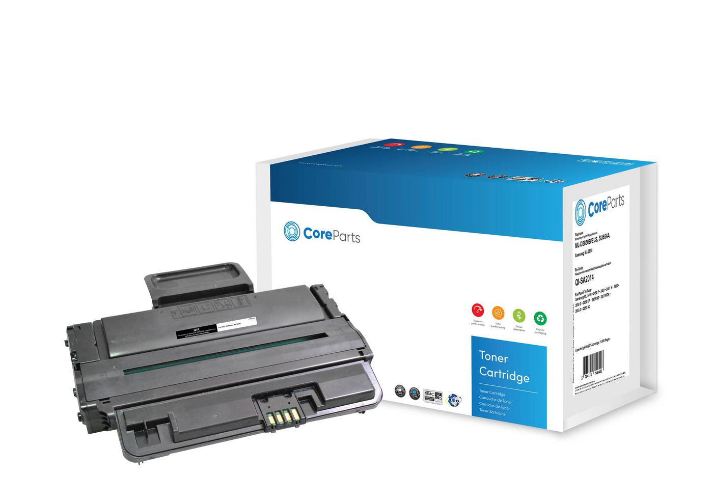 CoreParts ML-D2850B (ML-D2850B/ELS) Schwarzer Toner – Kompatibel – 5'000 Seiten – für Samsung ML-2850