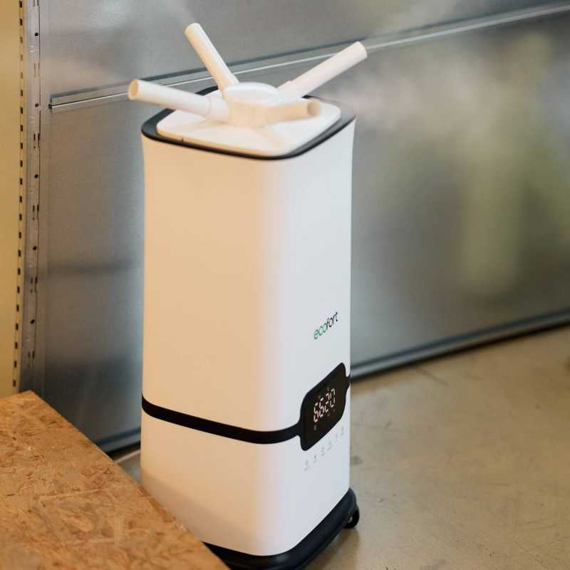 Ecofort ecoQ HumidAir U1500 Luftbefeuchter – Ultraschall, 1'500 ml/h, 16 l Tank, bis 200 m², Hygrostat