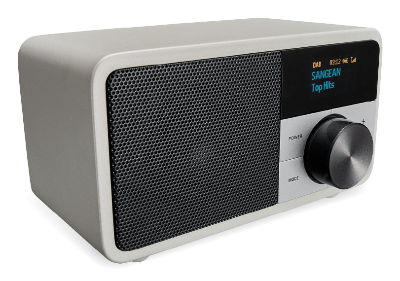 Sangean DDR-7 – DAB+/UKW-Tischradio, Bluetooth – Silber