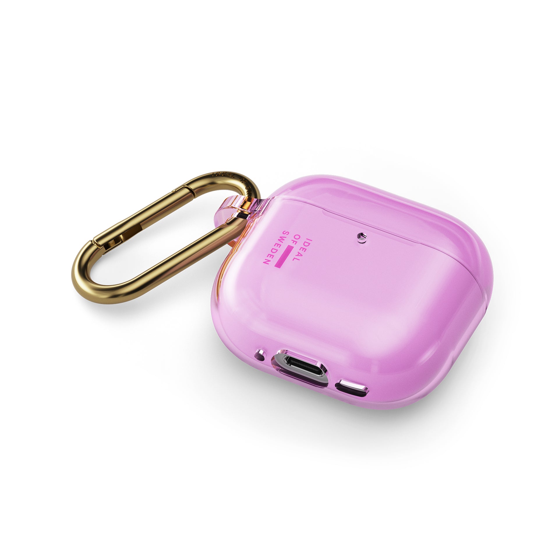 iDeal of Sweden Clear Entry (IDCLAPC-G4-512) – Schutzhülle für AirPods (4. Gen.), Pink