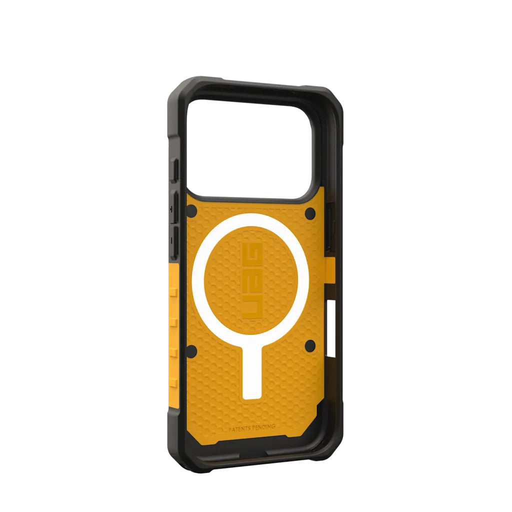 Urban Armor Gear UAG – Pathfinder MS Pro Backcover – für Apple iPhone 17 Pro – Heritage Gelb – MagSafe-kompatibel