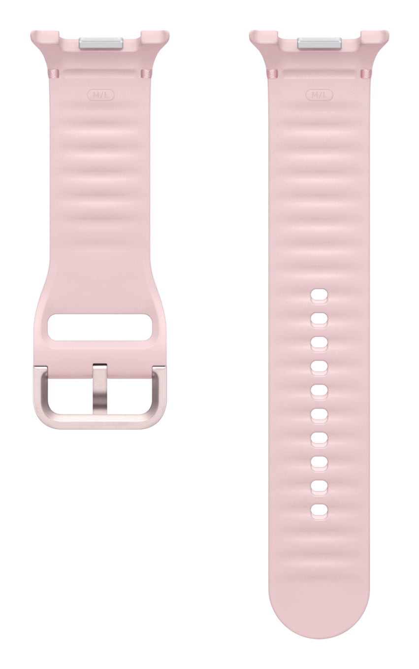 Samsung Watch 8 Sport – Smartwatch – Rosa, Bandgrösse M/L, Gummi