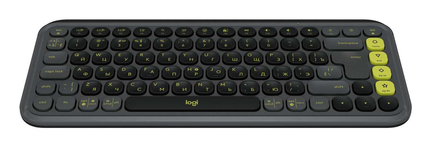 Logitech POP ICON KEYS – Tastatur, Grau