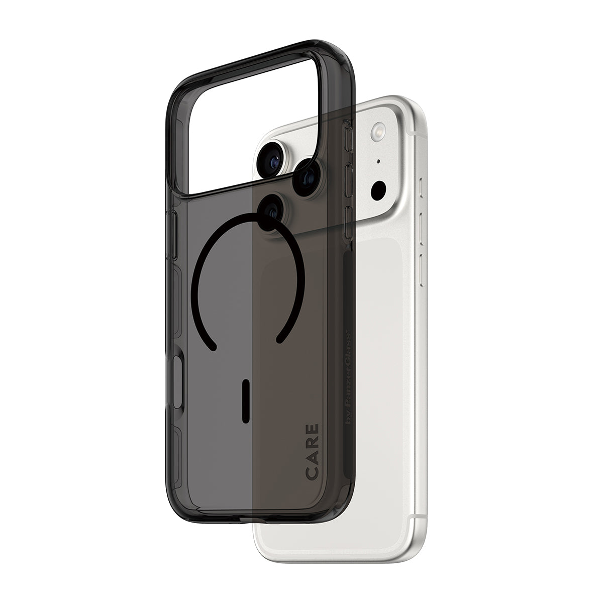 PanzerGlass Backcover – für Apple iPhone 17 Pro Max – semitransparent – MagSafe-kompatibel