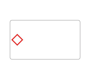 Brother Etikettenrollen – GHS/CLP Piktogramme mit Text – 75 × 11 mm, vorbedruckt, vorgeschnitten