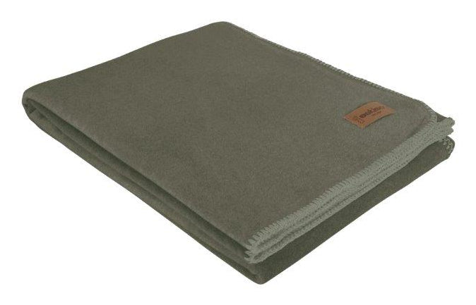 Eskimo Edelvelours Wohndecke – Polyester, Viskose, Grün – 150 × 200 cm