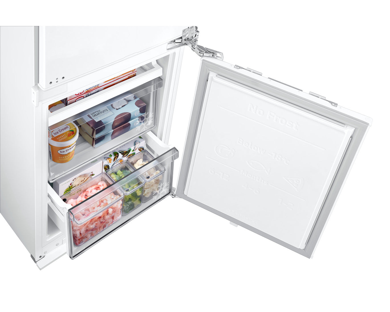 Samsung Kühl-Gefrier-Kombination BRB7000 – 267 l, 230 V, Kompressor, Energieeffizienzklasse E