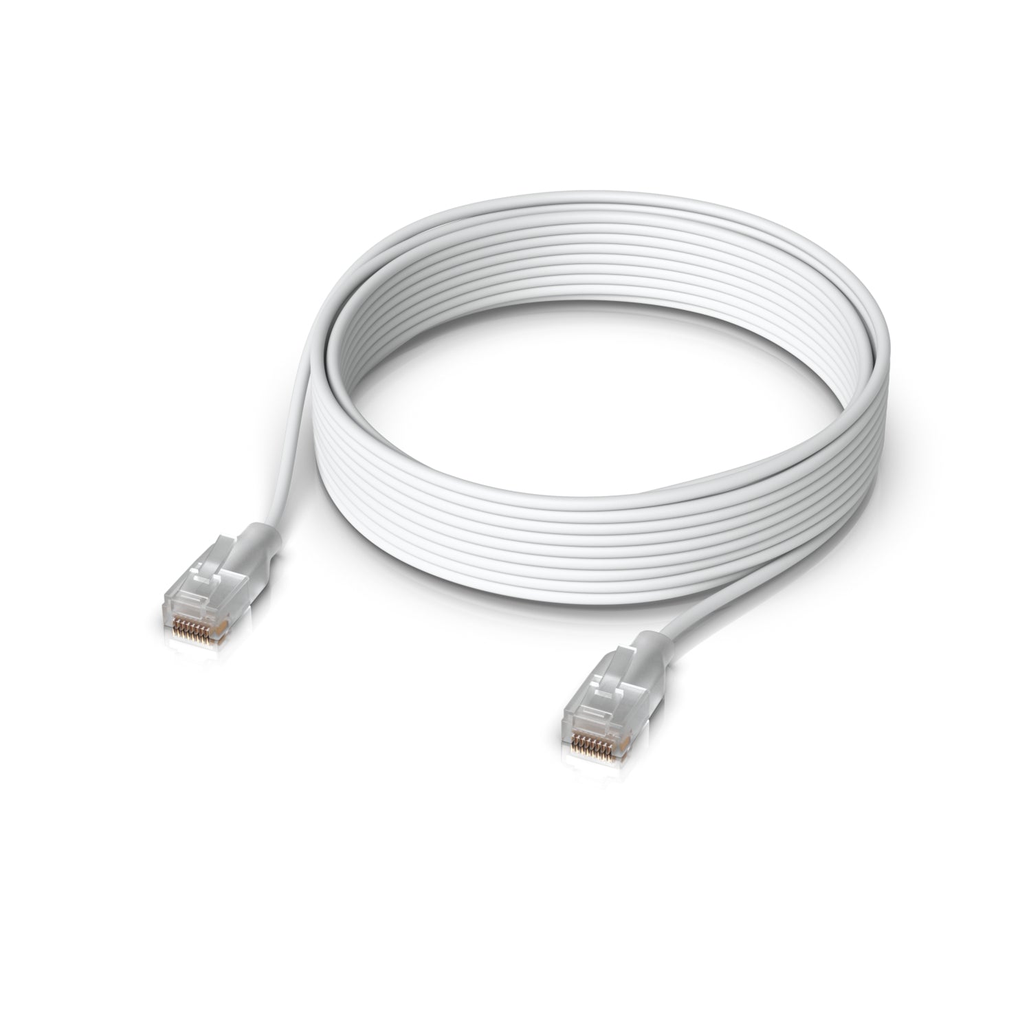 Ubiquiti Patchkabel – Cat6, 8 m, Durchscheinend, Weiss, RJ-45