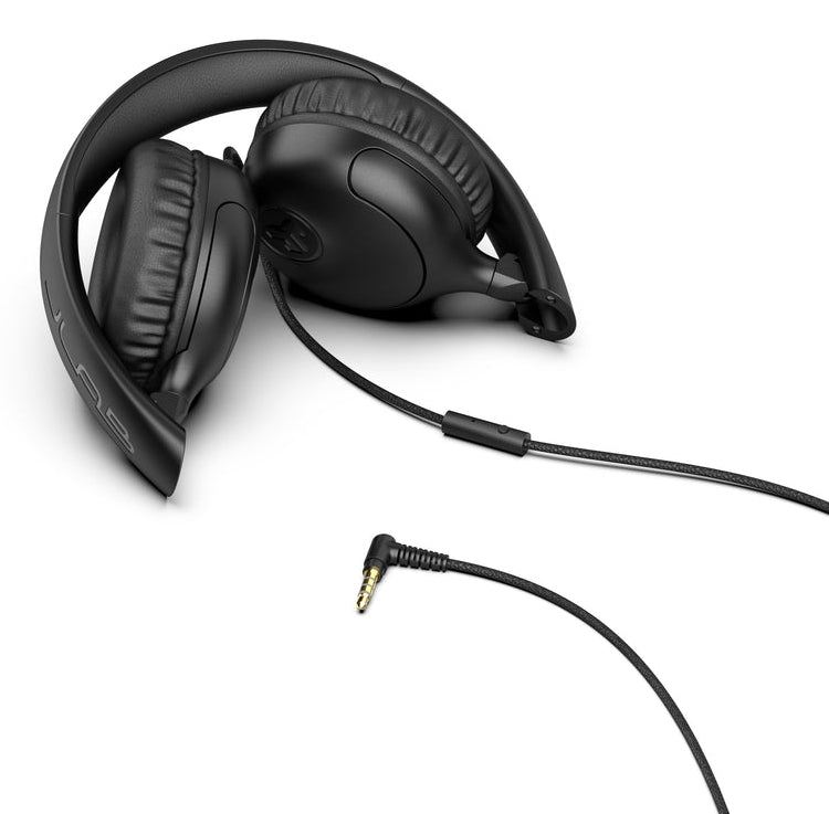 JLab Studio 2 On-Ear Kopfhörer – Stereo, Kabel, 3,5 mm Klinke, Schwarz
