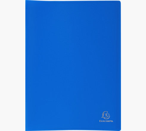 Exacompta Sichtbuch 8557E für A4, 50 Hüllen – PP – Blau