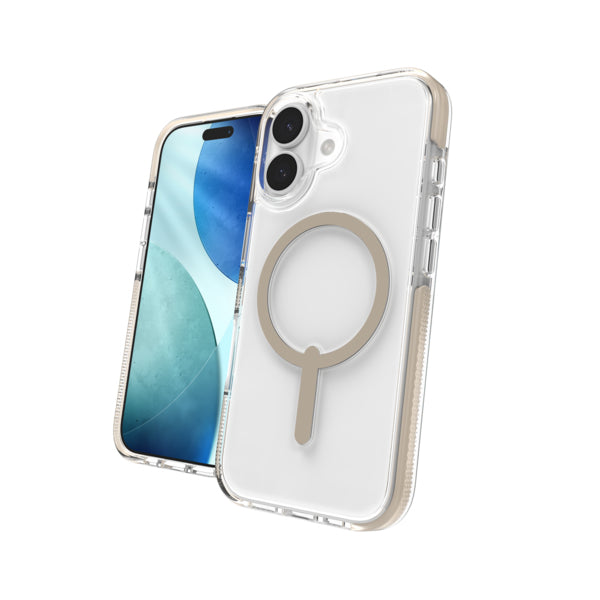 ZAGG Santa Cruz Snap Backcover – für Apple iPhone 17 – MagSafe, Graphen, Titan, bis 4 m sturzsicher