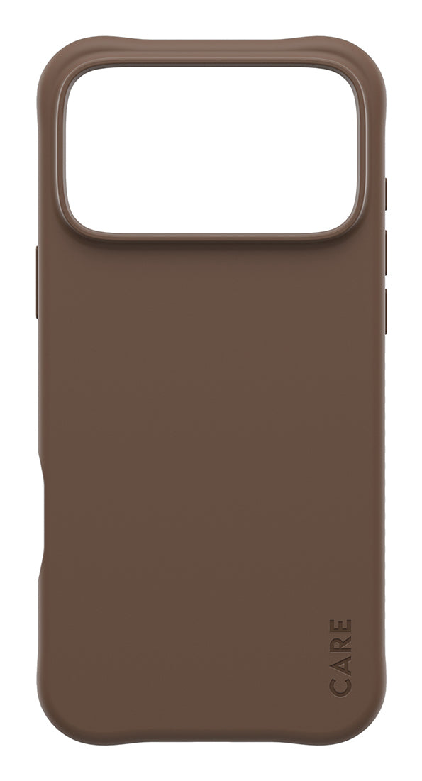 PanzerGlass Backcover CARE Samba – für Apple iPhone 17 Pro Max – Espresso – TPU, MagSafe-kompatibel